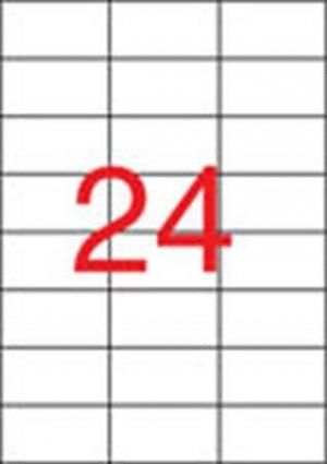 Etiketa krycí, 70 x 37mm, 480ks/bal., APLI