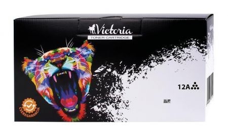 Toner pro "LaserJet 1010, 1012, 1015" tiskárny, VICTORIA Černá, 4 tis.stran