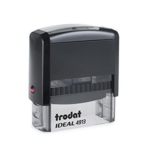 Razítko "Ideal 4913", černá, černý polštářek, TRODAT P2IDEAL4913