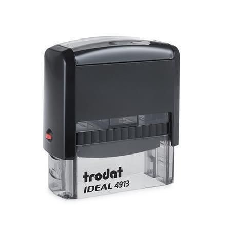 Razítko "Ideal 4913", černá, černý polštářek, TRODAT P2IDEAL4913