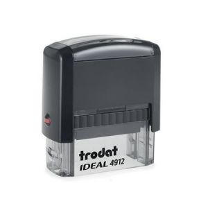 Razítko "Ideal 4912", černá, černý polštářek, TRODAT P2IDEAL4912