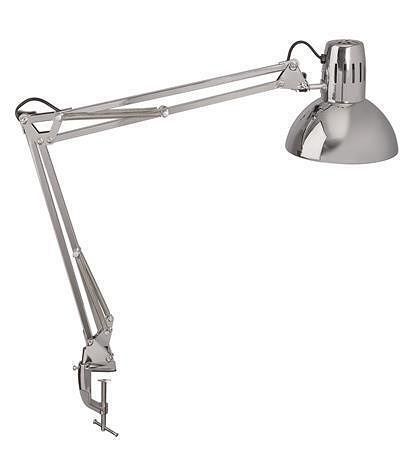 Stolní lampa "Study", stříbrná, LED, MAUL 8230796