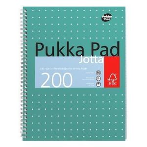 Blok "Metallic Jotta", A4+, linkovaný, 100 listů, spirálová vazba, PUKKA PAD