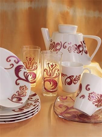 Sada barev na sklo a porcelán "CLASSIC", 6 x 20 ml, Hobby Line, KREUL