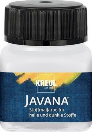 Sada barev na světlý a tmavý textil 6 x 20 ml - "Základní", JAVANA, KREUL