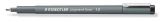 Liner "Pigment Liner", černá, 1 mm, STAEDTLER