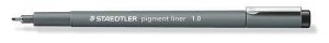 Liner "Pigment Liner", černá, 1 mm, STAEDTLER
