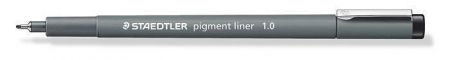 Liner "Pigment Liner", černá, 1 mm, STAEDTLER