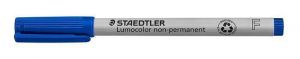 Ne-permanentní popisovač "Lumocolor 316 F", modrá, OHP, 0,6 mm, STAEDTLER
