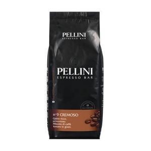 Káva zrnková, pražená, vakuově balené, 1000 g, PELLINI "Cremoso"