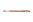Gelové pero "UM-120", metalická bronzová, 0,5mm, s uzávěrem, UNI