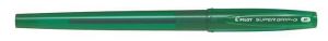 Kuličkové pero s víčkem "Super Grip G", zelená, 0,22 mm, PILOT