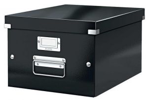 Univerzální krabice "Click&Store", černá, A4, LEITZ