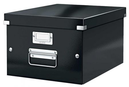 Univerzální krabice "Click&Store", černá, A4, LEITZ