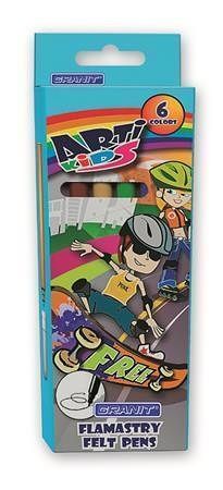 Fixy "Arti Kids", sada 6 barev, GRANIT