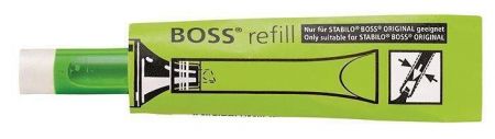 Náplň do zvýrazňovače "Boss", zelená, STABILO