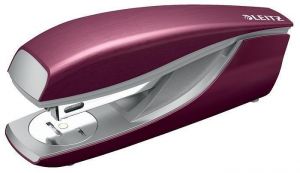 Sešívačka "Nexxt Style 5562", granátově červená, 24/6, 26/6, 30 listů, LEITZ