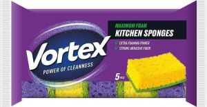 Houba na nádobí "Maximum Foam", 5 ks, VORTEX SPONGE510VORTEXNEW