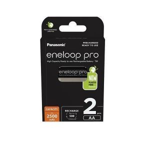 Dobíjecí baterie "Eneloop Pro", AA, 2 x 2500 mAh Ni-MH, PANASONIC