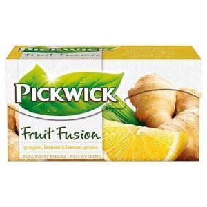 Ovocný čaj "Fruit Fusion", zázvor s citronem, 20x 2 g, PICKWICK 4016680