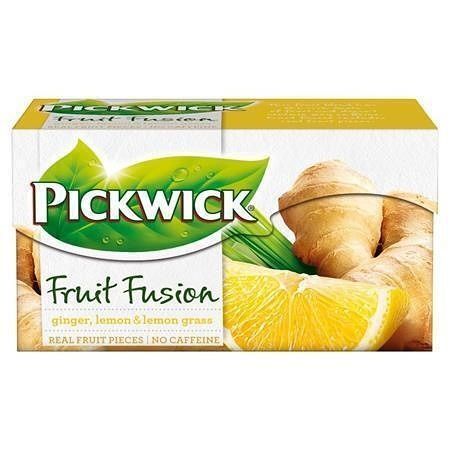 Ovocný čaj "Fruit Fusion", zázvor s citronem, 20x 2 g, PICKWICK 4016680