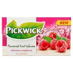 Ovocný čaj "Fruit Fusion", malina, 20x 2 g, PICKWICK 4029683