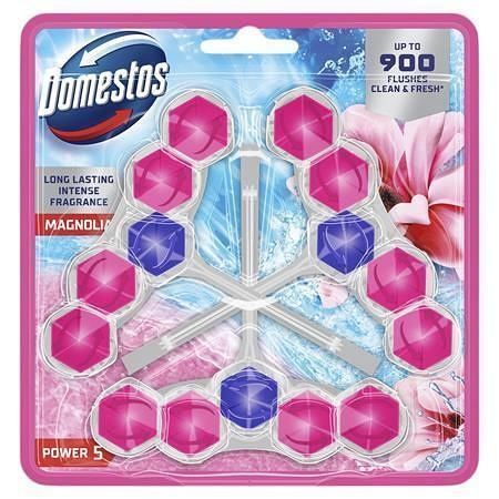 WC blok "Power 5", magnólie, 3x 50 g, DOMESTOS 64389419
