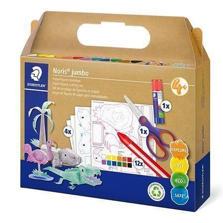 Kreativní sada "Noris® Jumbo", papírová zvířátka, STAEDTLER 61 C4