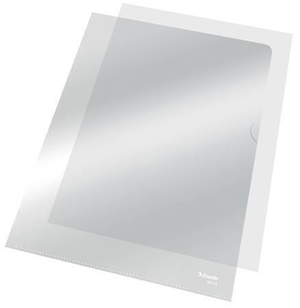 Desky "L", čirá, A4, 105 mikronů, ESSELTE