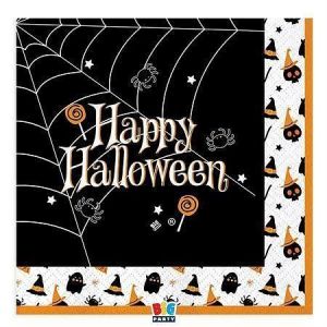 Ubrousky "Halloween", 33 x 33 cm, 16 ks/balení, 2370076318