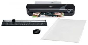 Laminátor "Inspire+ Craft", černá, A4, 75-125 mikronů, + řezačka, GBC 4410036