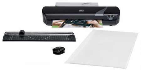 Laminátor "Inspire+ Craft", černá, A4, 75-125 mikronů, + řezačka, GBC 4410036
