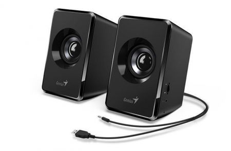Reproduktor "SP-U125", černá, 2.0, 3W, napájení USB, GENIUS 31730042400
