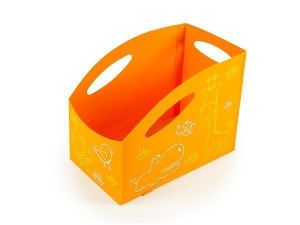 Dětský úložný box "L", velký , oranžová, PRIMOBAL