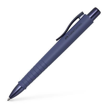 Kuličkové pero "Poly Ball Urban", modrá, 0,7 mm, temně modrofialové tělo pera, FABER-CASTE