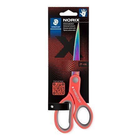Nůžky "Norix 965", červená, univerzální, 21 cm, STAEDTLER 965 21X BK1