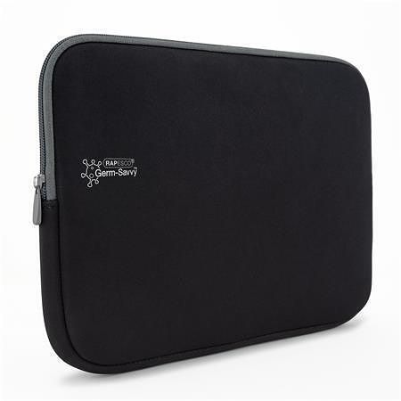 Pouzdro na notebook, černé, 14", antibakteriální, RAPESCO 1693