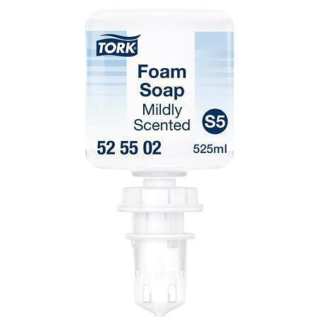 Pěnové mýdlo jemně parfémované "Mini", transparentní, 0,525 l, systém S5, TORK 525502