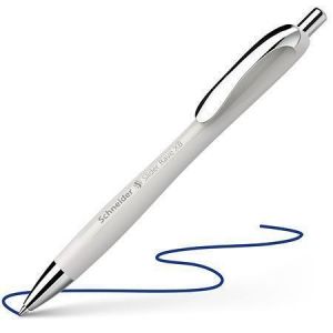 Kuličkové pero "Slider Rave XB", šedá, 0,7 mm, stiskací mechanismus, SCHNEIDER 132512