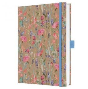 Exkluzivní zápisník "Jolie", Pure Wildflowers, A5, linkovaný, 96 listů, tvrdé desky, SIGEL