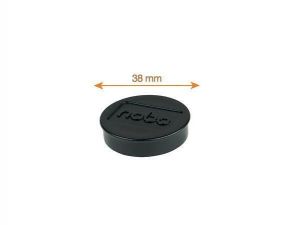 Magnety, černá, 38 mm, 4 ks NOBO 1901630