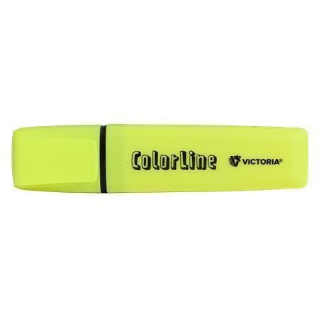 Zvýrazňovač  "ColorLine", žlutá, 1-5mm, VICTORIA