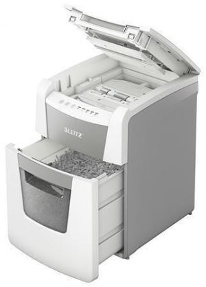Skartovačka "IQ AutoFeed SmalOffice 100 P4 Pro", 100 listů, křížový řez, LEITZ, 80110000