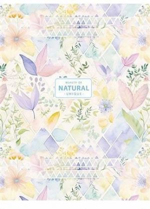 Sešit "Natural", mix motivů, A5, čtverečkovaný, 48 listů, SHKOLYARYK A5-048-5240K