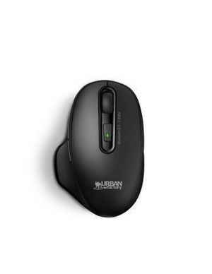 Myš "Onlee Pro Dual", černá, nabíjecí, bezdrátová, optická, USB+BT, URBAN FACTORY BTM10UF