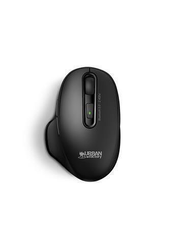 Myš "Onlee Pro Dual", černá, nabíjecí, bezdrátová, optická, USB+BT, URBAN FACTORY BTM10UF