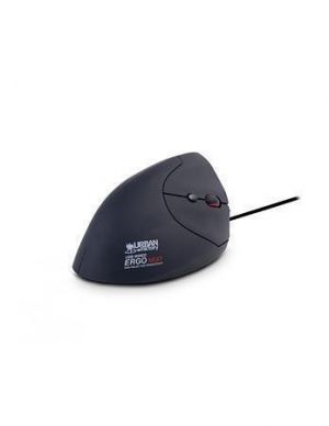 Myš "Ergo Next", černá, vertikální, drátová, optická, USB, URBAN FACTORY EMR01UF-N