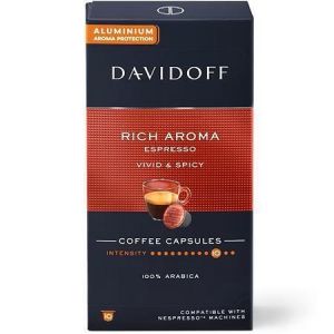 Kávové kapsle "Rich Aroma", 10 ks, DAVIDOFF 522668