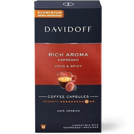 Kávové kapsle "Rich Aroma", 10 ks, DAVIDOFF 522668