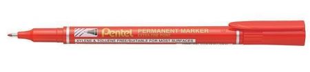 Permanentní popisovač "NF450", červená, 0,5 mm, PENTEL NF450-B